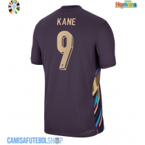Camisa de time de futebol Inglaterra Harry Kane #9 Replicas 2º Equipamento Europeu 2024 Manga Curta